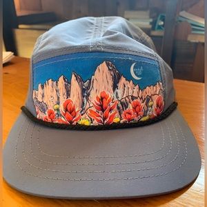 Rachel Pohl Art trail running hiking baseball hat